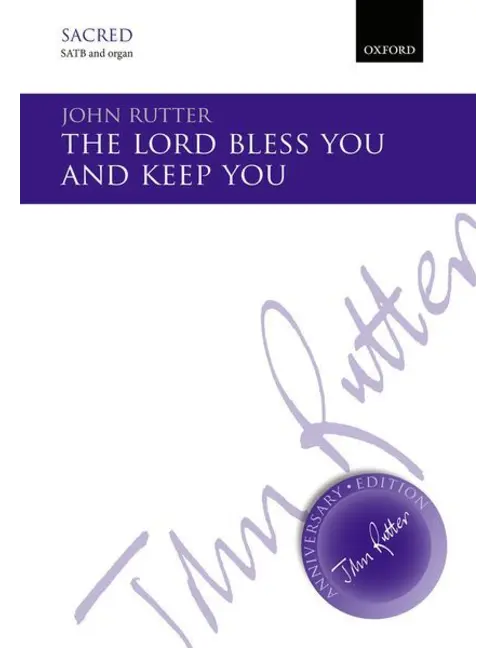 The Lord bless you and keep you
